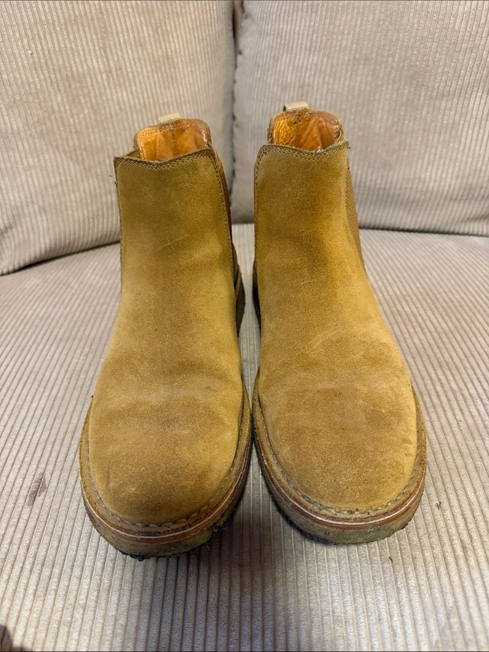 Men's Suede Chelsea Boots - Astroflex - Size 41